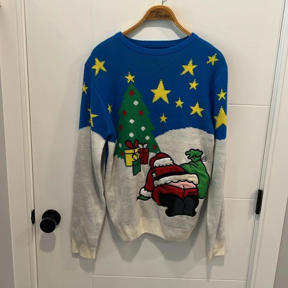 🚩 Christmas sweater size medium - Picture 3 of 9